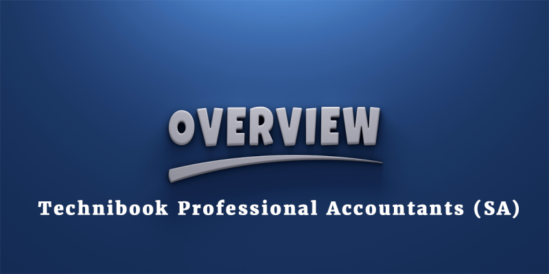 Overview of Technibook Professional Accountants (SA)